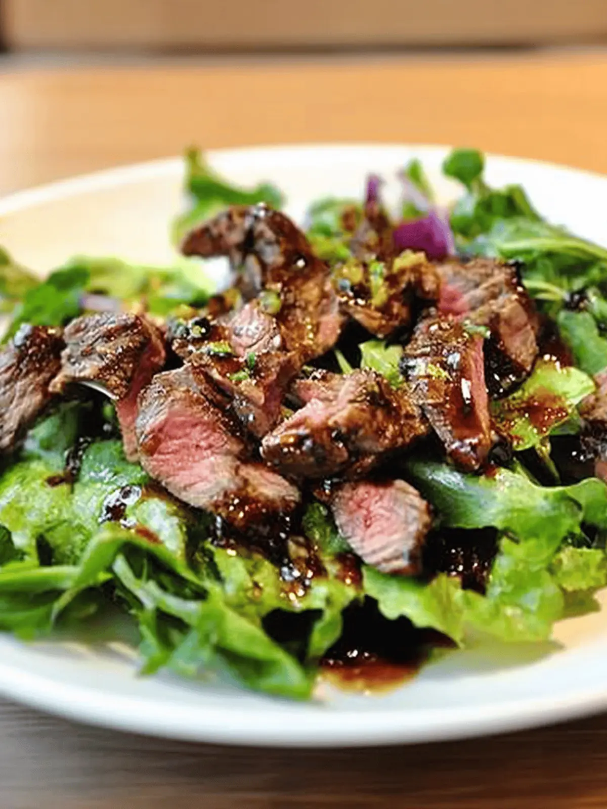 Ginger Steak Salad