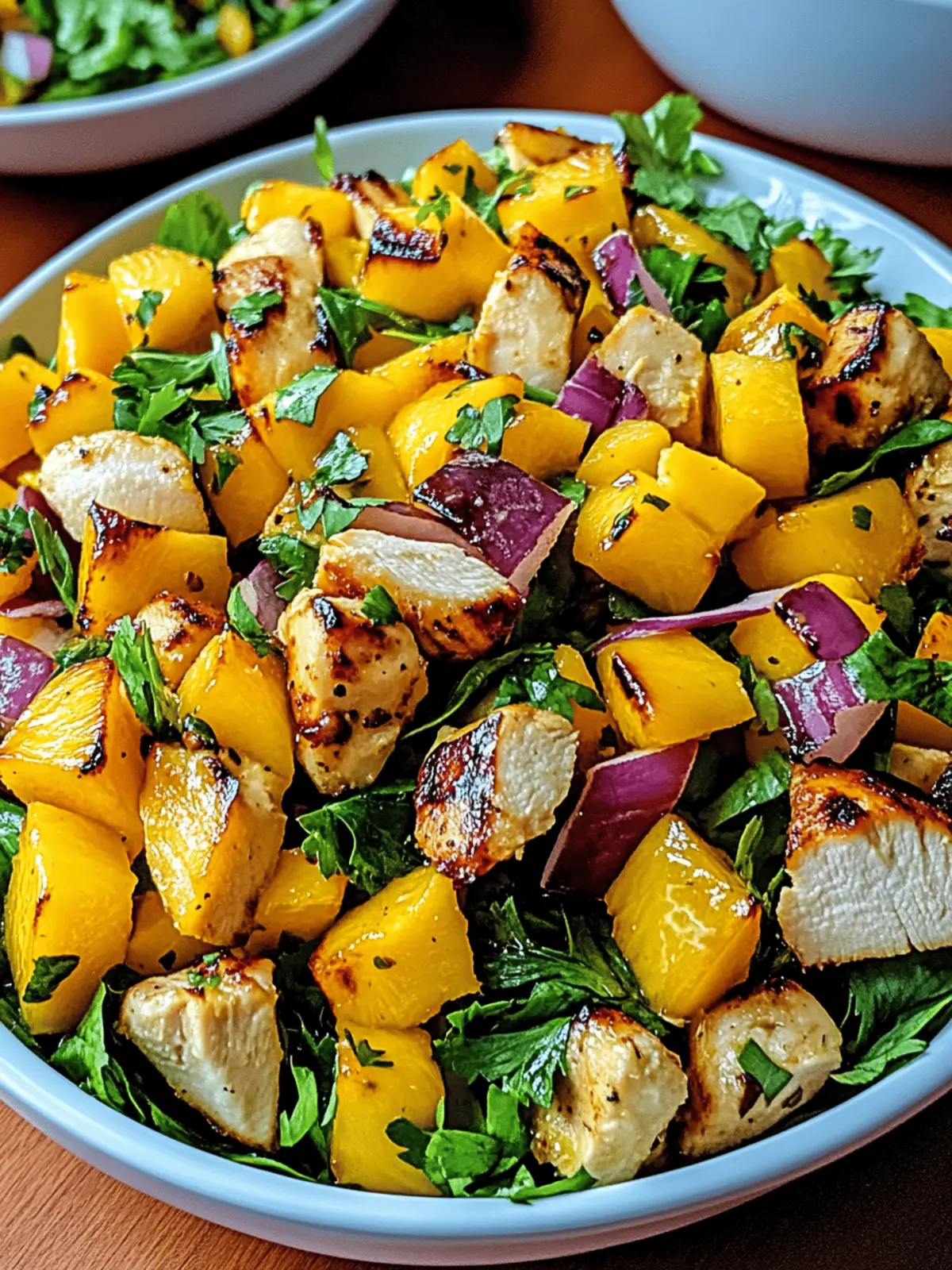 Zesty Mango Chicken Salad for a Flavorful Summer Boost