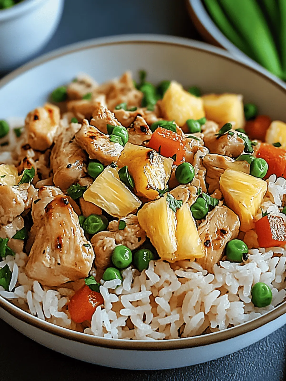 Pineapple Chicken Rice