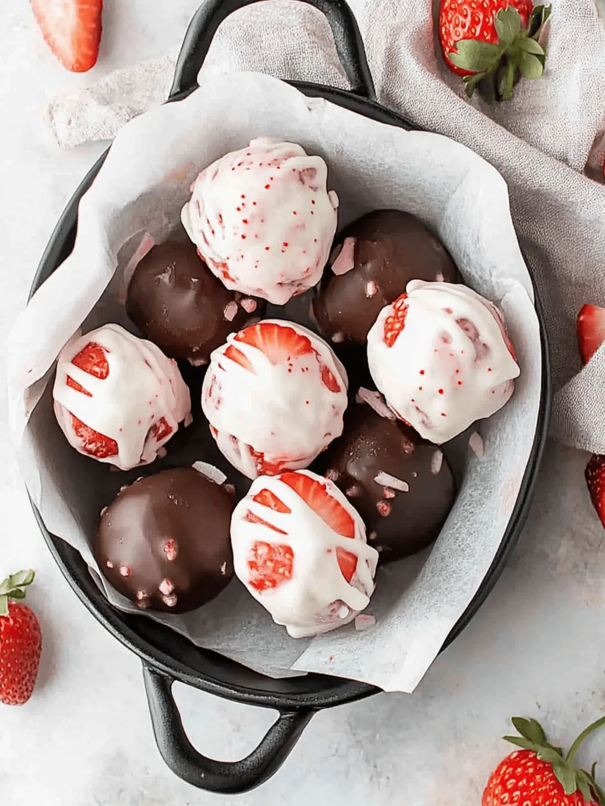 Strawberry Truffles