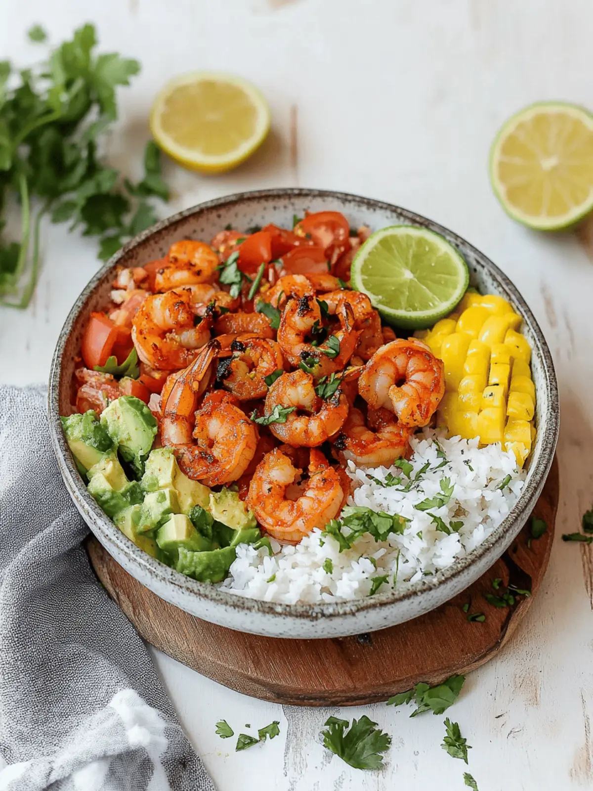 Fiesta Shrimp Bowl: Quick & Flavorful Dinner in 20 Minutes