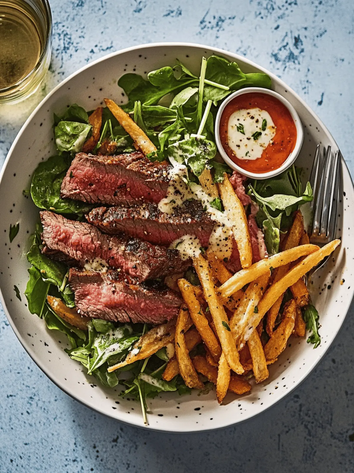 Steak Frites Salad