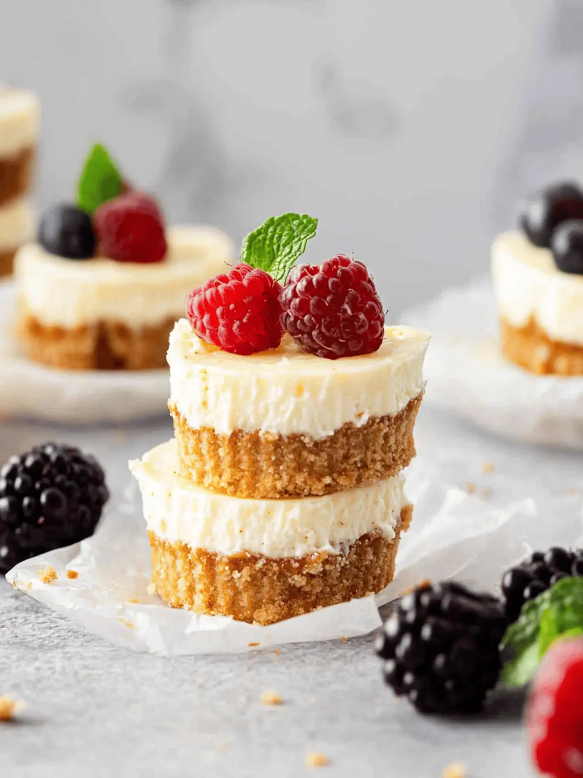 Delicious Mini Protein Cheesecakes That Satisfy Your Cravings