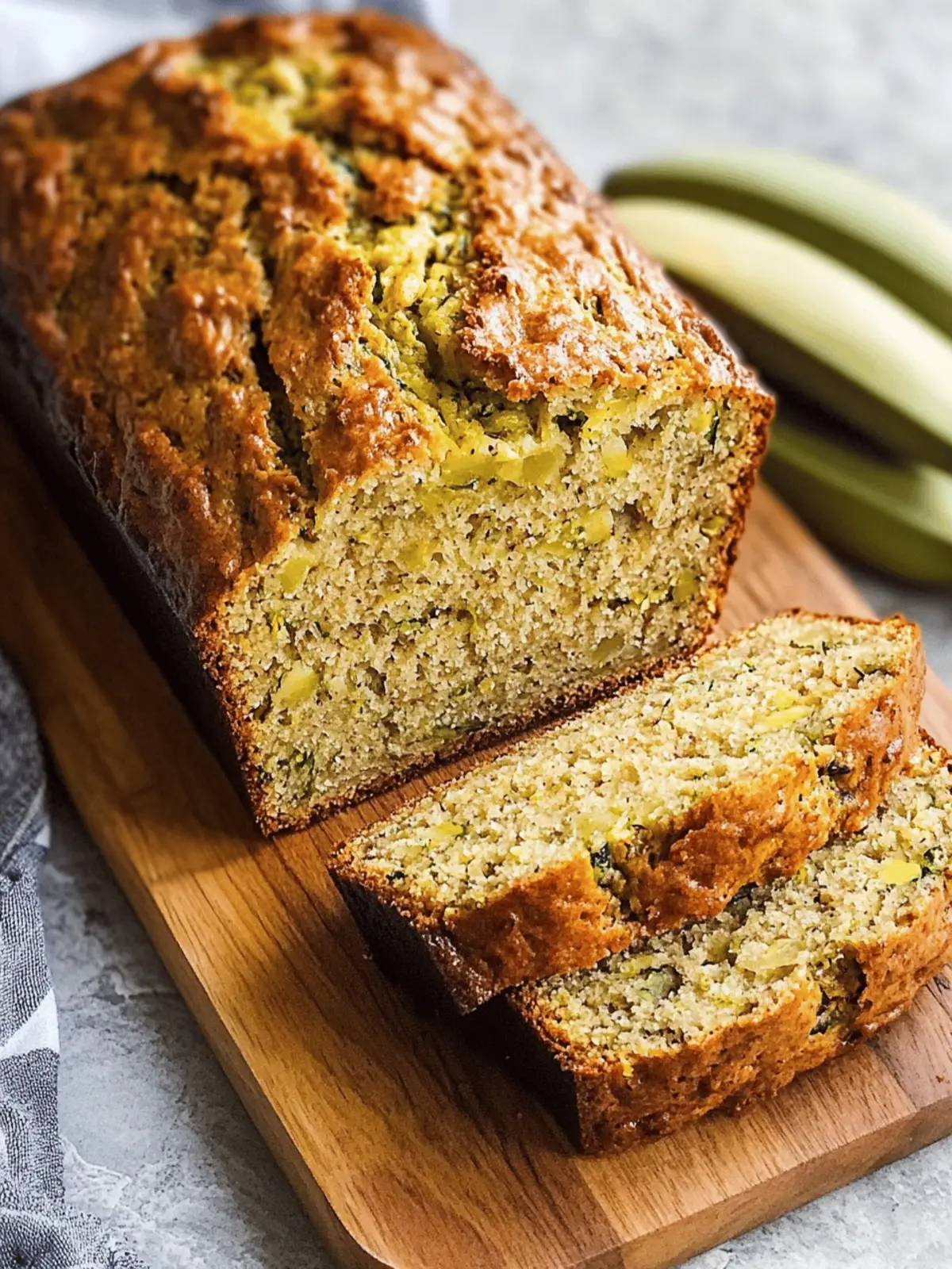 Moist Zucchini Banana Bread Recipe for Blissful Mornings