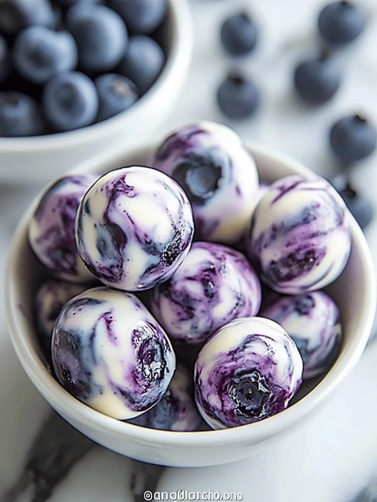 Blueberry Swirl Yogurt Bites: Your New Favorite Healthy Snack