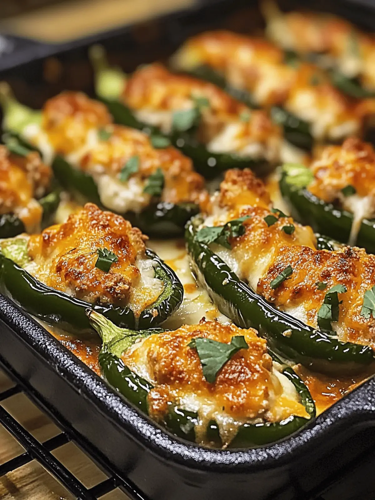 Stuffed Jalapeño Poppers: A Must-Try Spicy Delight!