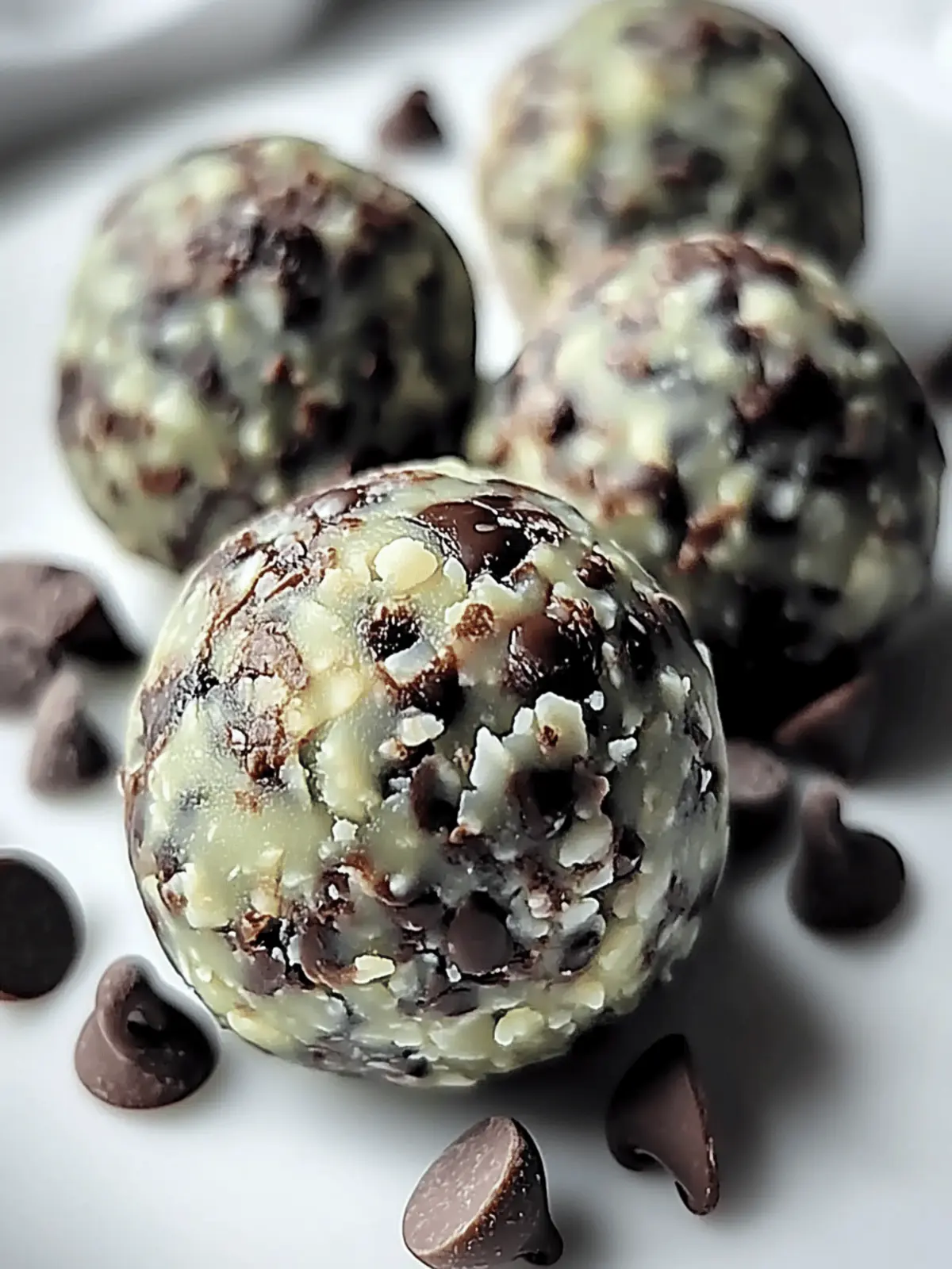 Mint Chocolate Chip Protein Balls: Irresistibly Healthy Treats