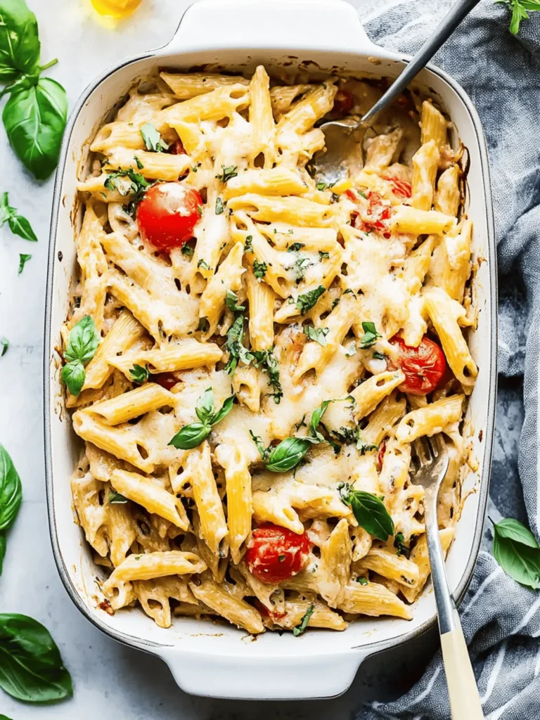 Summer Pasta (Dump-and-Bake!)