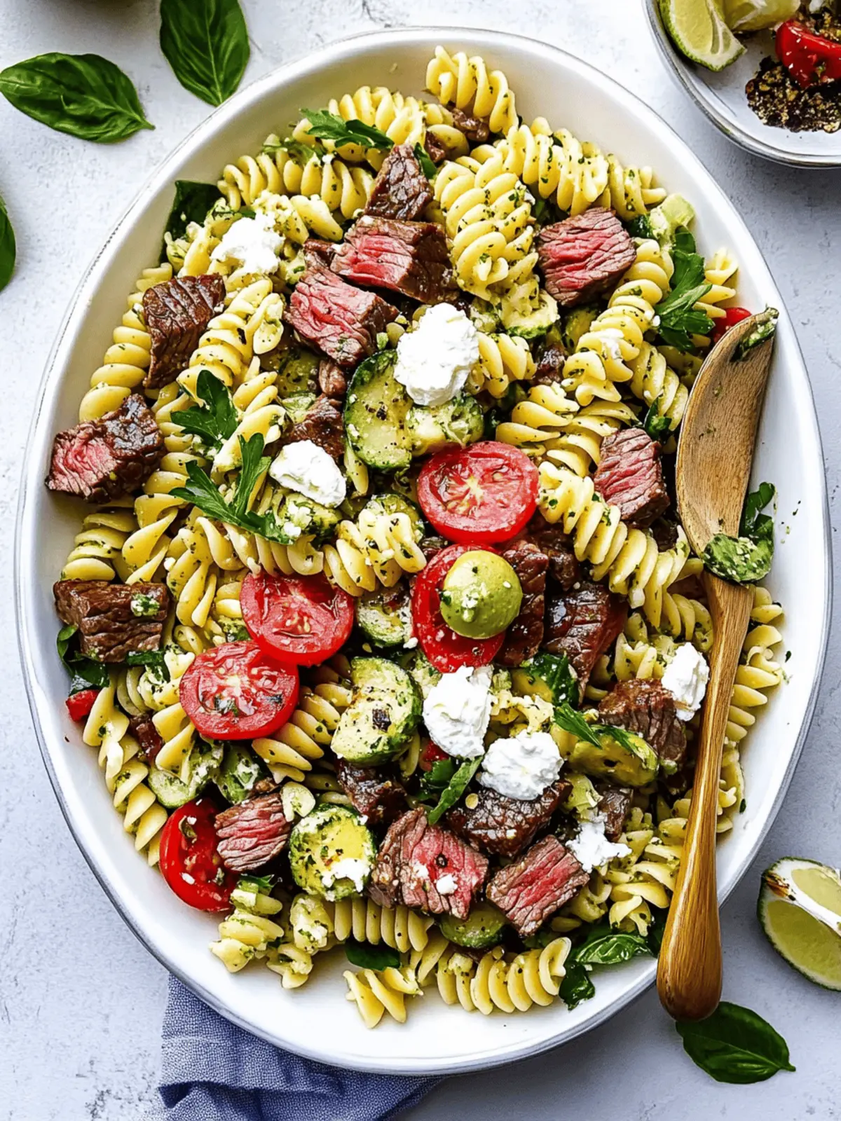 Steak Pasta Salad