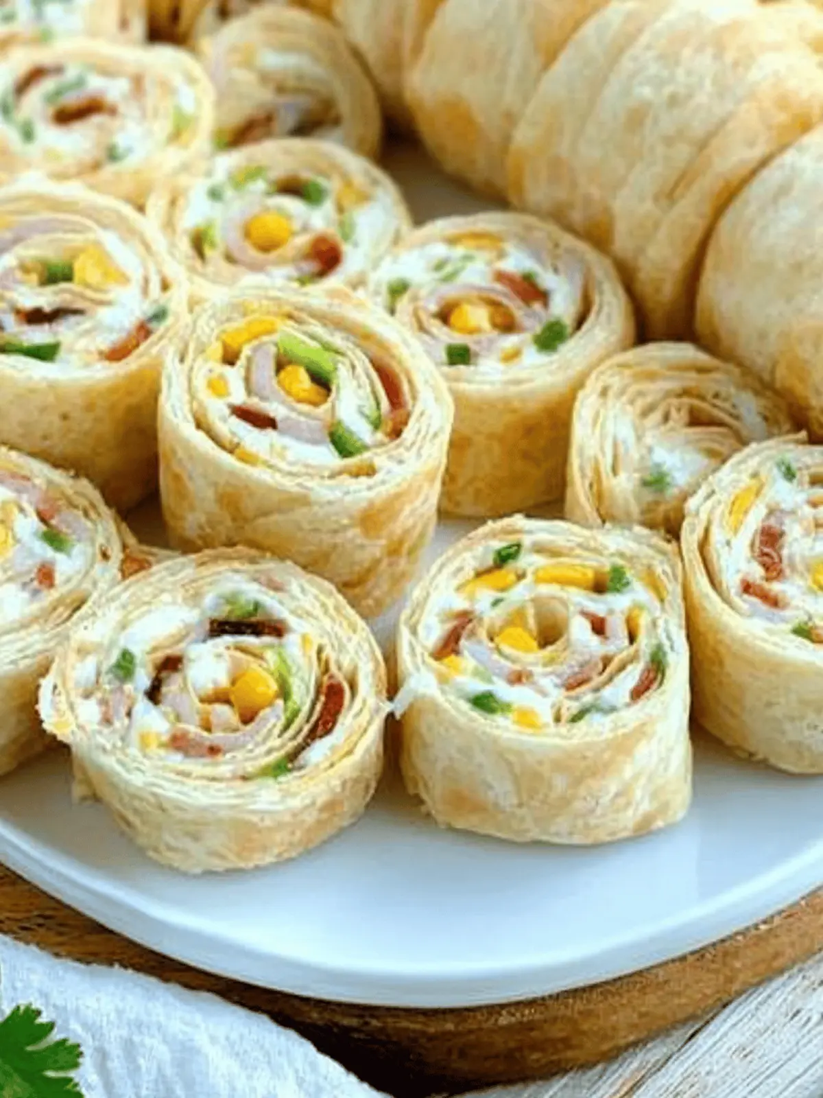 JALAPENO POPPER PINWHEELS – WITH RITZ CRISP & THINS