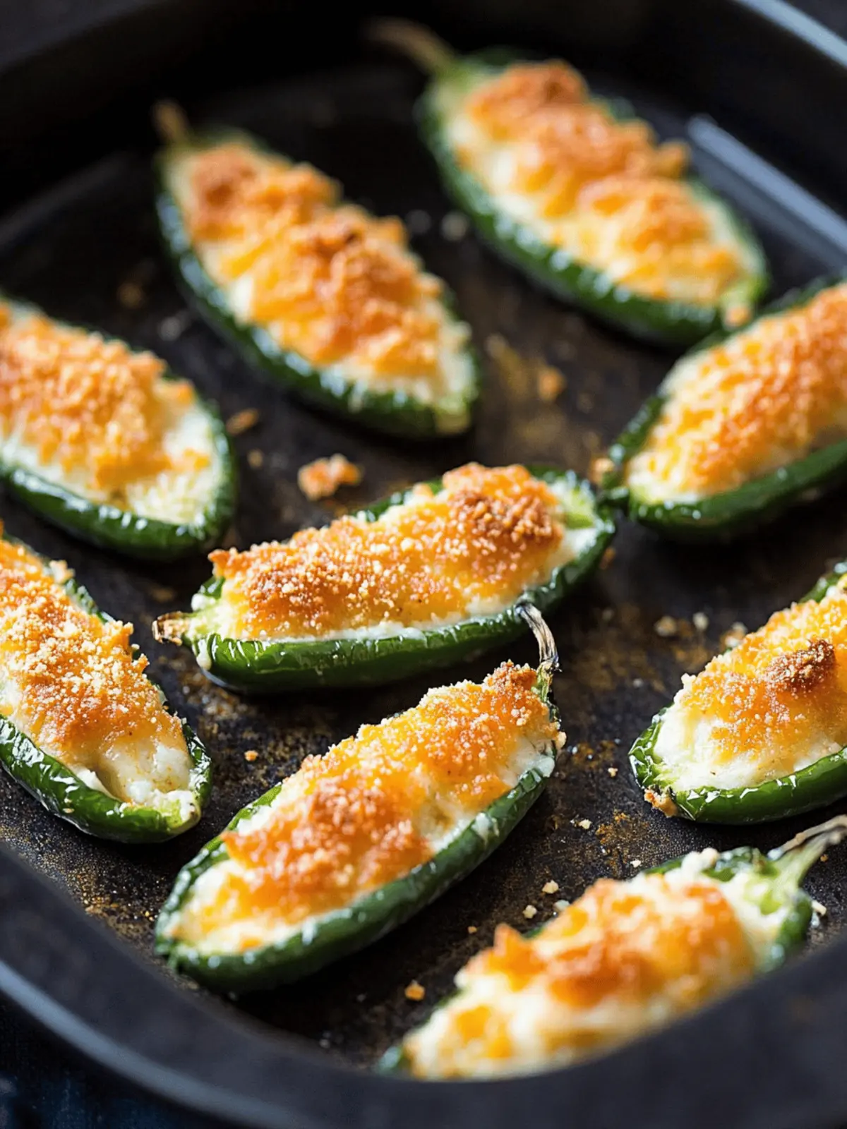 Crispy Baked Jalapeño Poppers