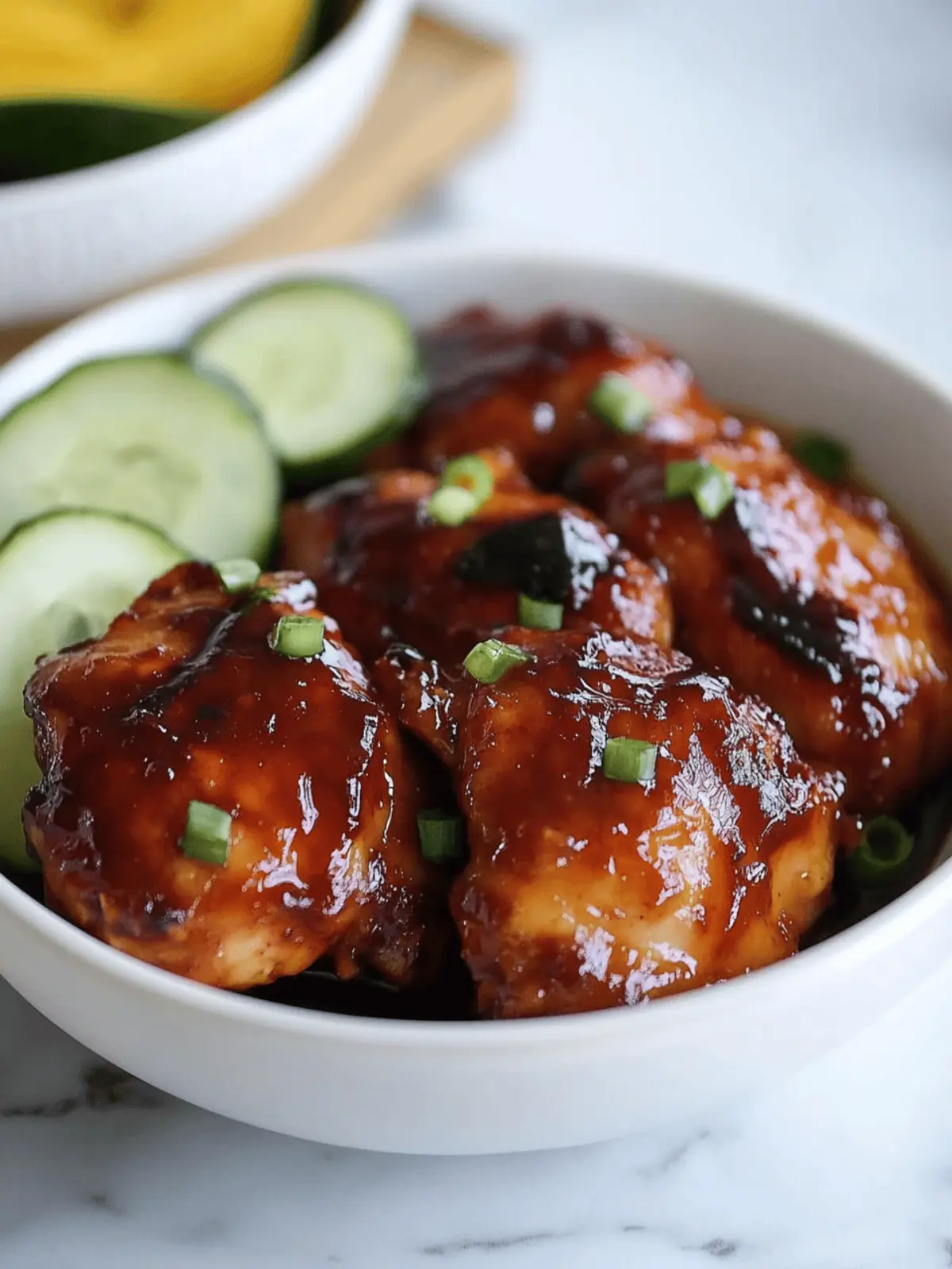 Sticky Honey Hoisin Chicken Recipe (only 4 ingredients)