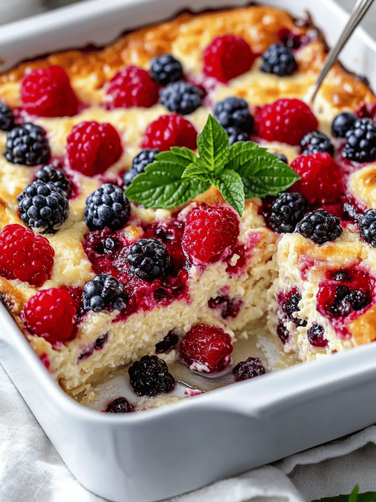 High Protein Triple Berry Bake – Your Best Healthy Breakfast Recipe