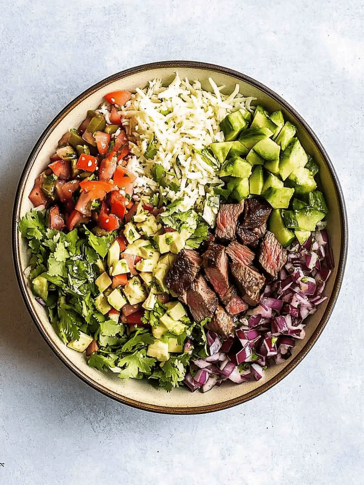 Steak Taco Salad