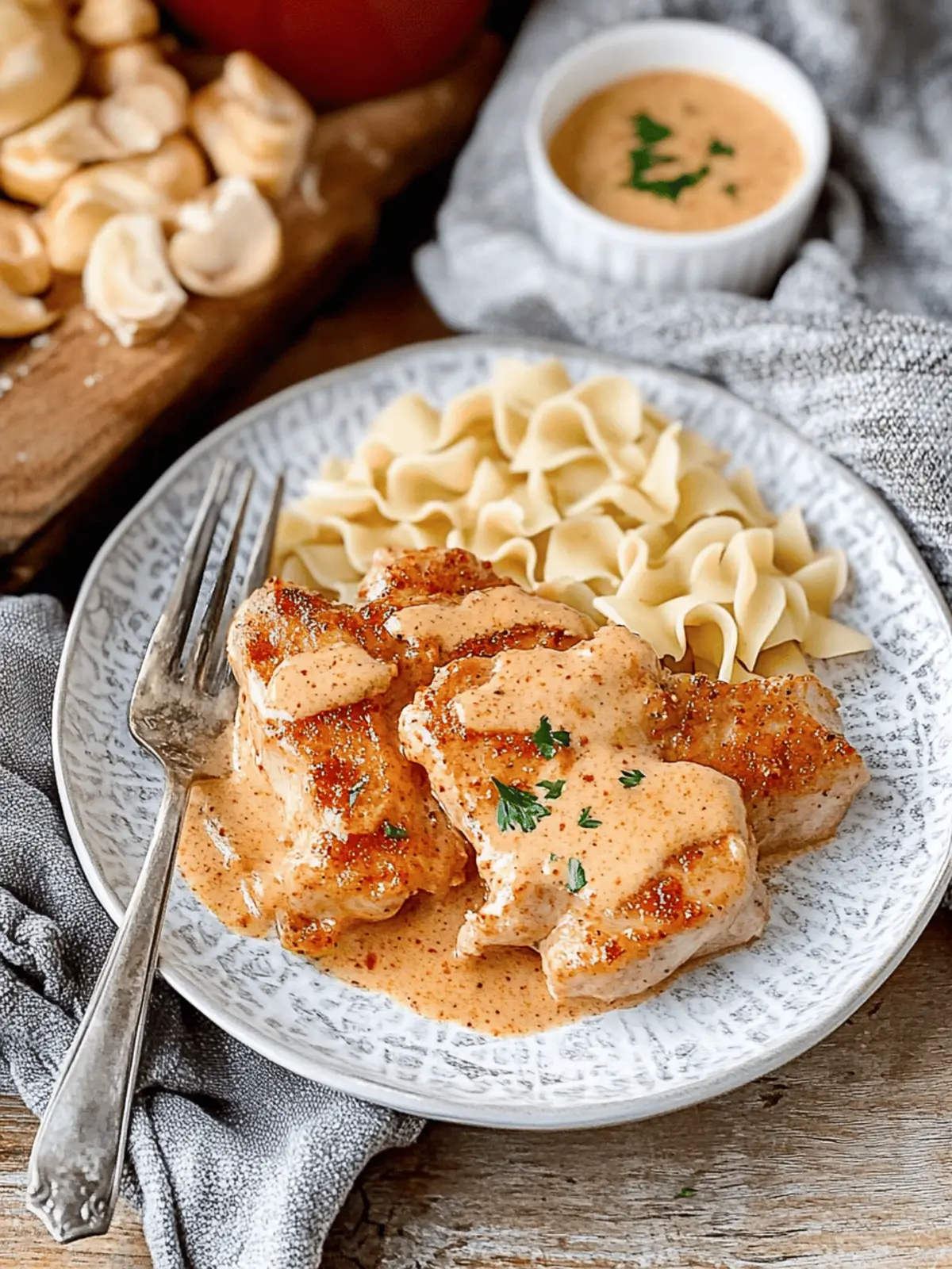 Savory Hungarian Sour Cream Pork Chops for Family Bliss
