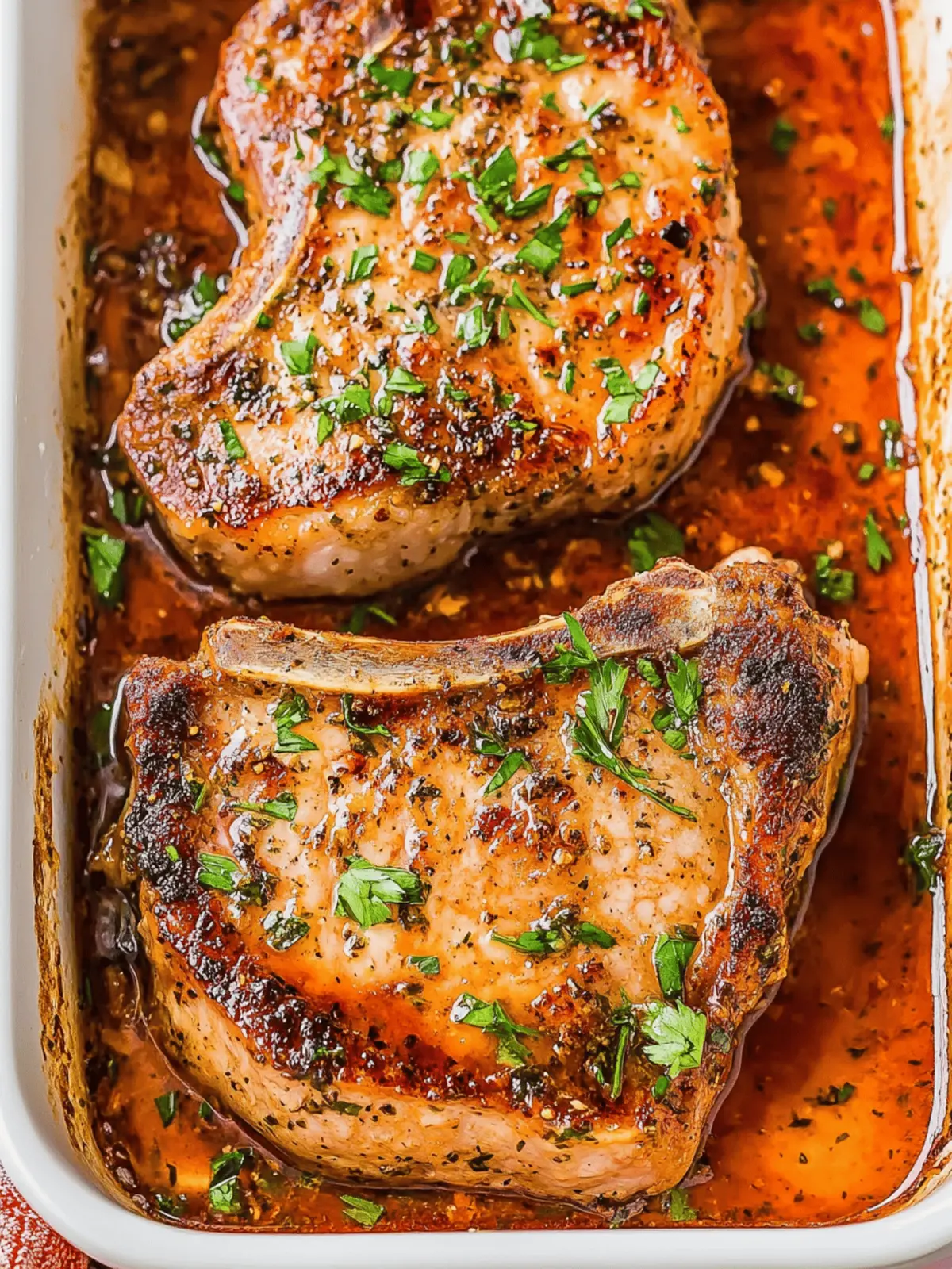 Savory Baked Ranch Pork Chops for a Quick Family Feast