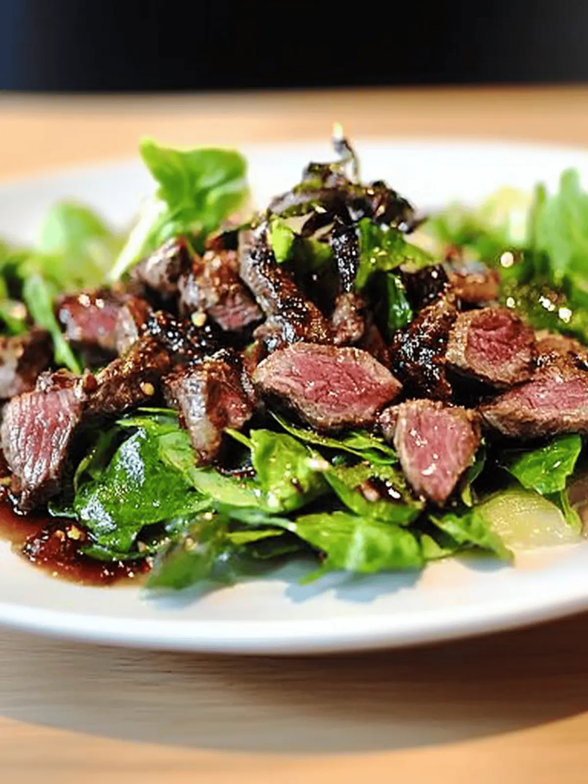 Ginger Steak Salad