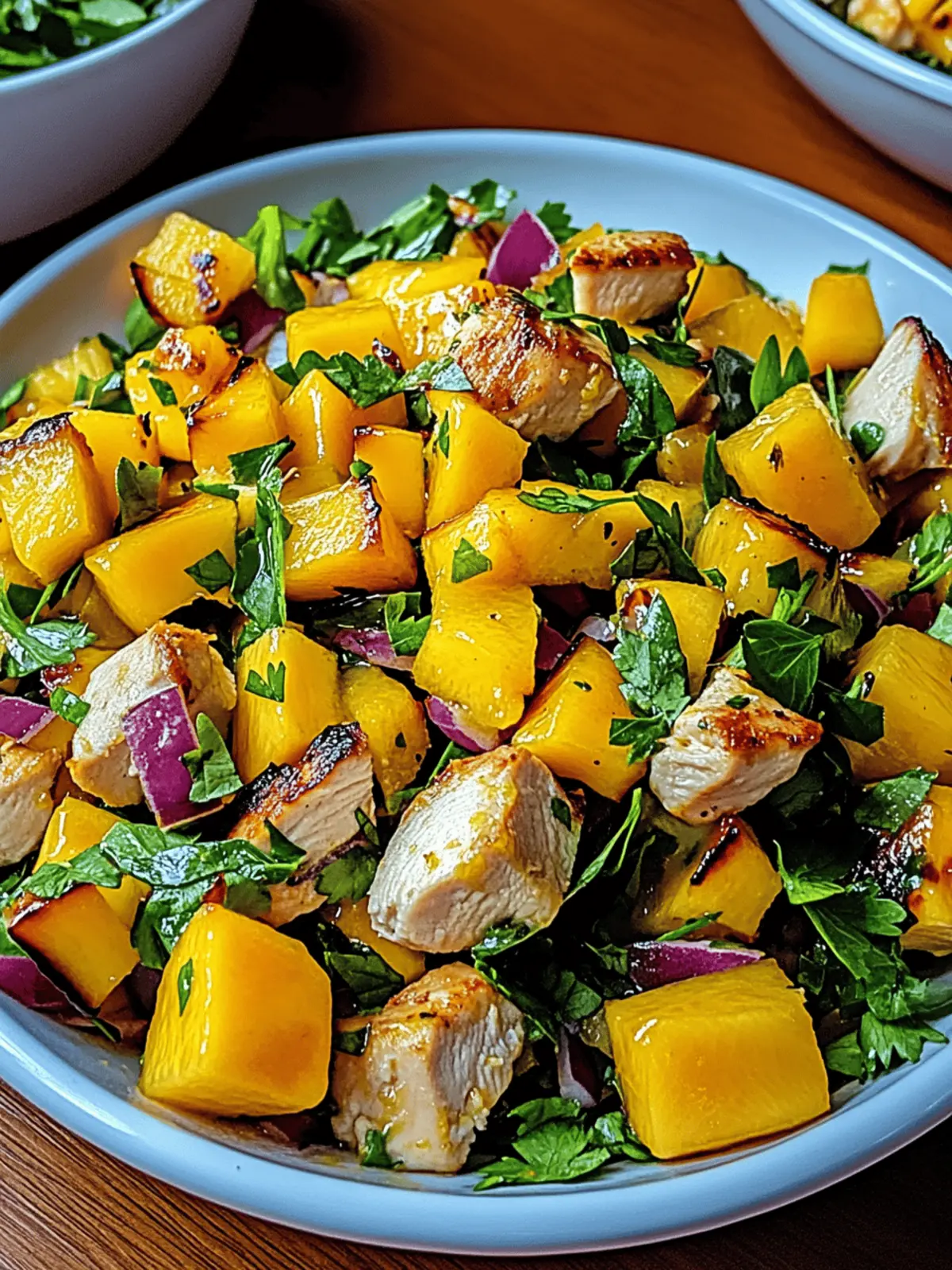Mango Chicken Salad