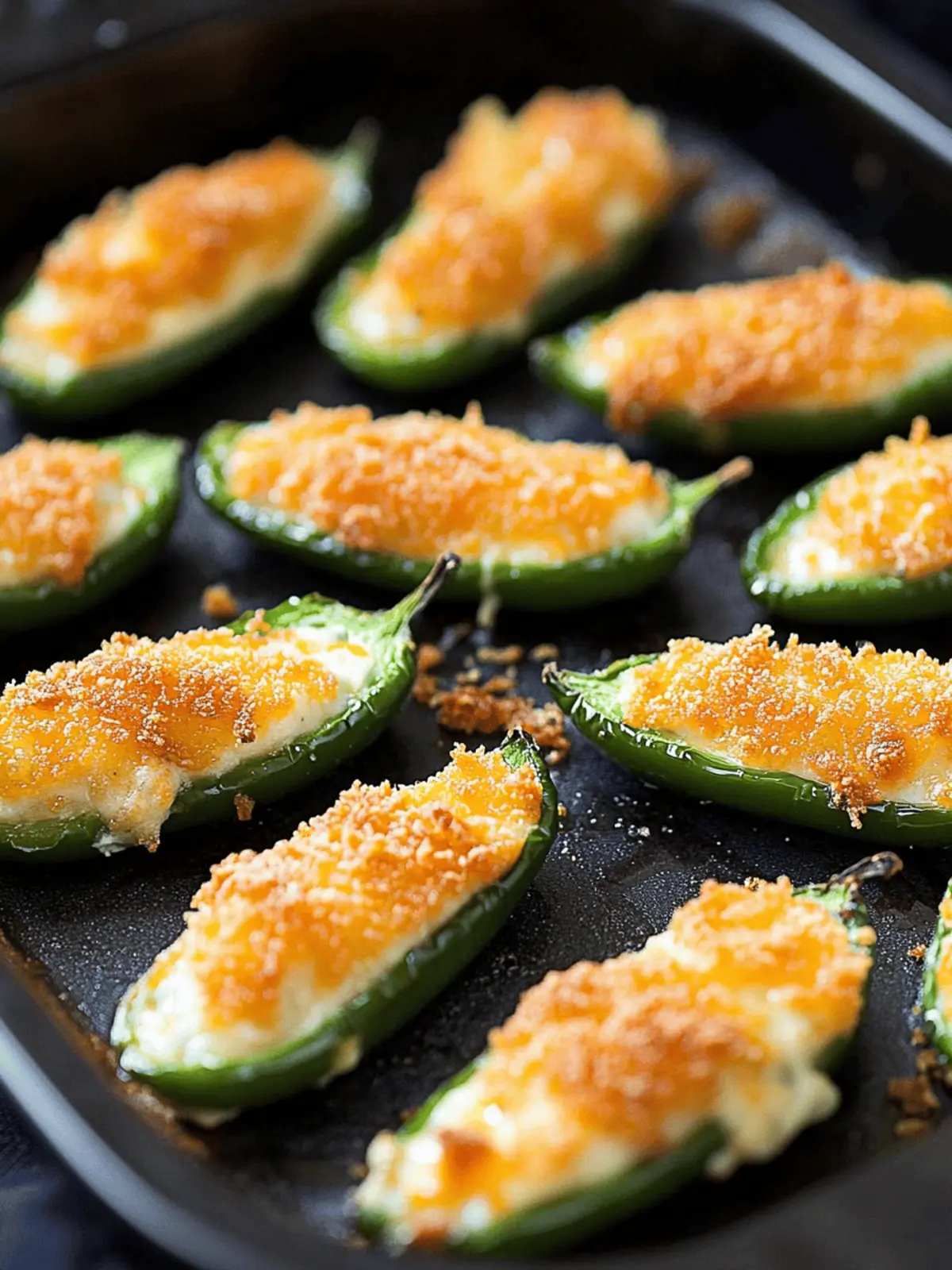 Crispy Baked Jalapeño Poppers