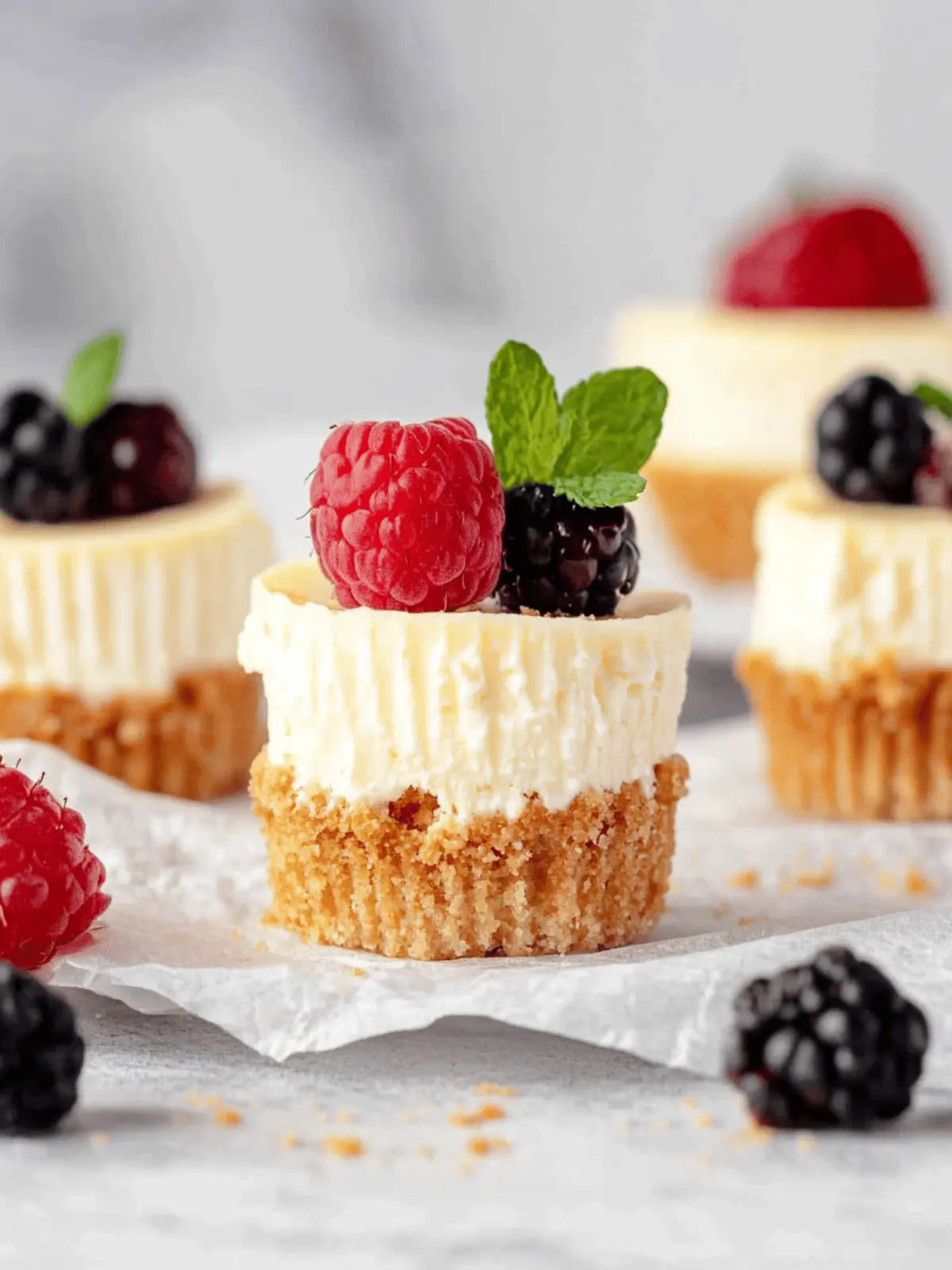 Delicious Mini Protein Cheesecakes That Satisfy Your Cravings