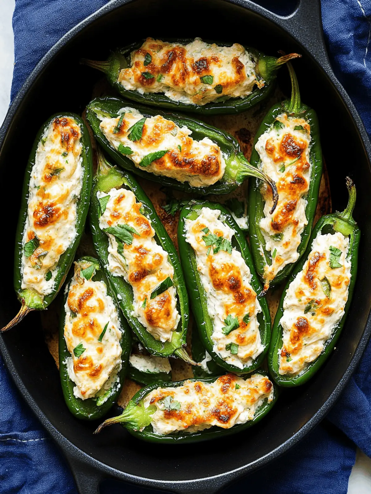 Cream Cheese Stuffed Jalapeno Peppers