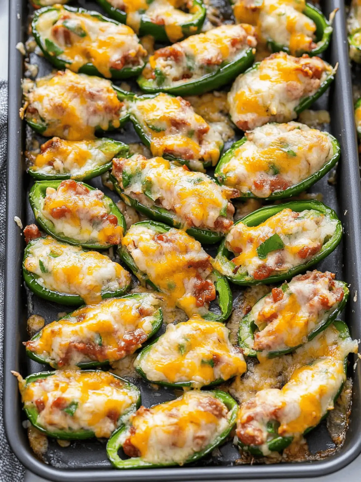 Baked Jalapeno Poppers