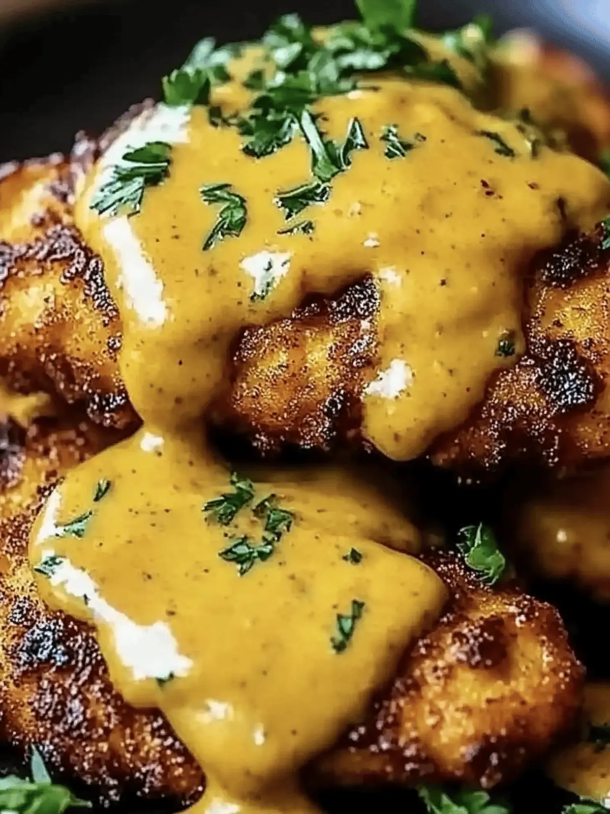 Pretzel Chicken with Mustard-Cheddar Sauce: A Homemade Winner