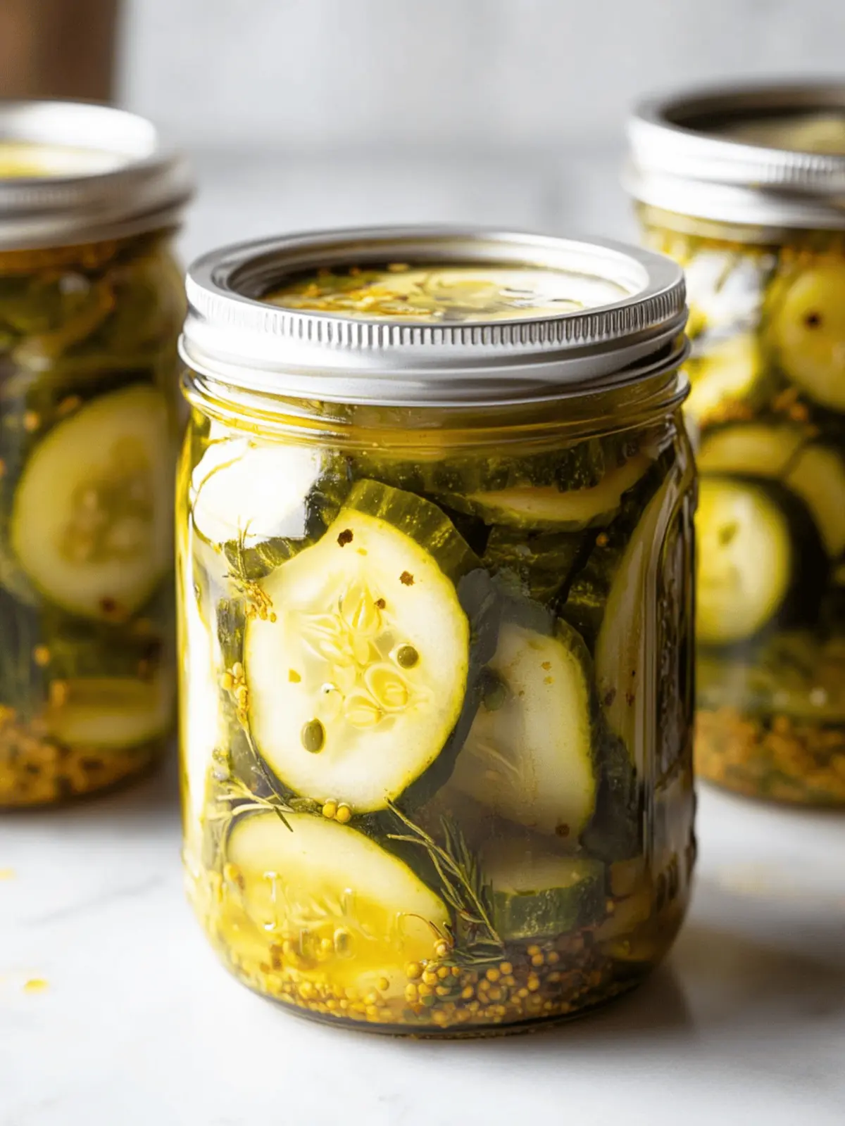 Refrigerator Bread and Butter Pickles