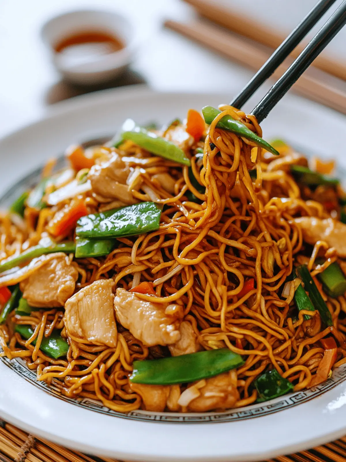 Chicken Chow Mein