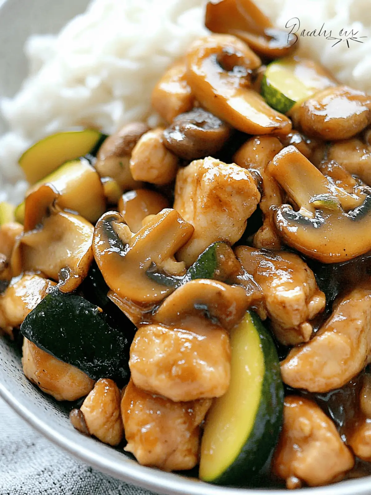 Panda Express Mushroom Chicken Copycat