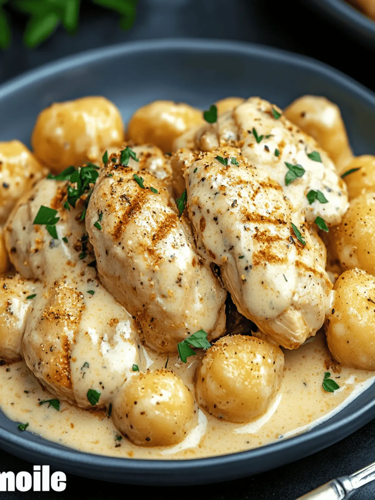 Creamy Asiago Chicken and Gnocchi for Cozy Nights In