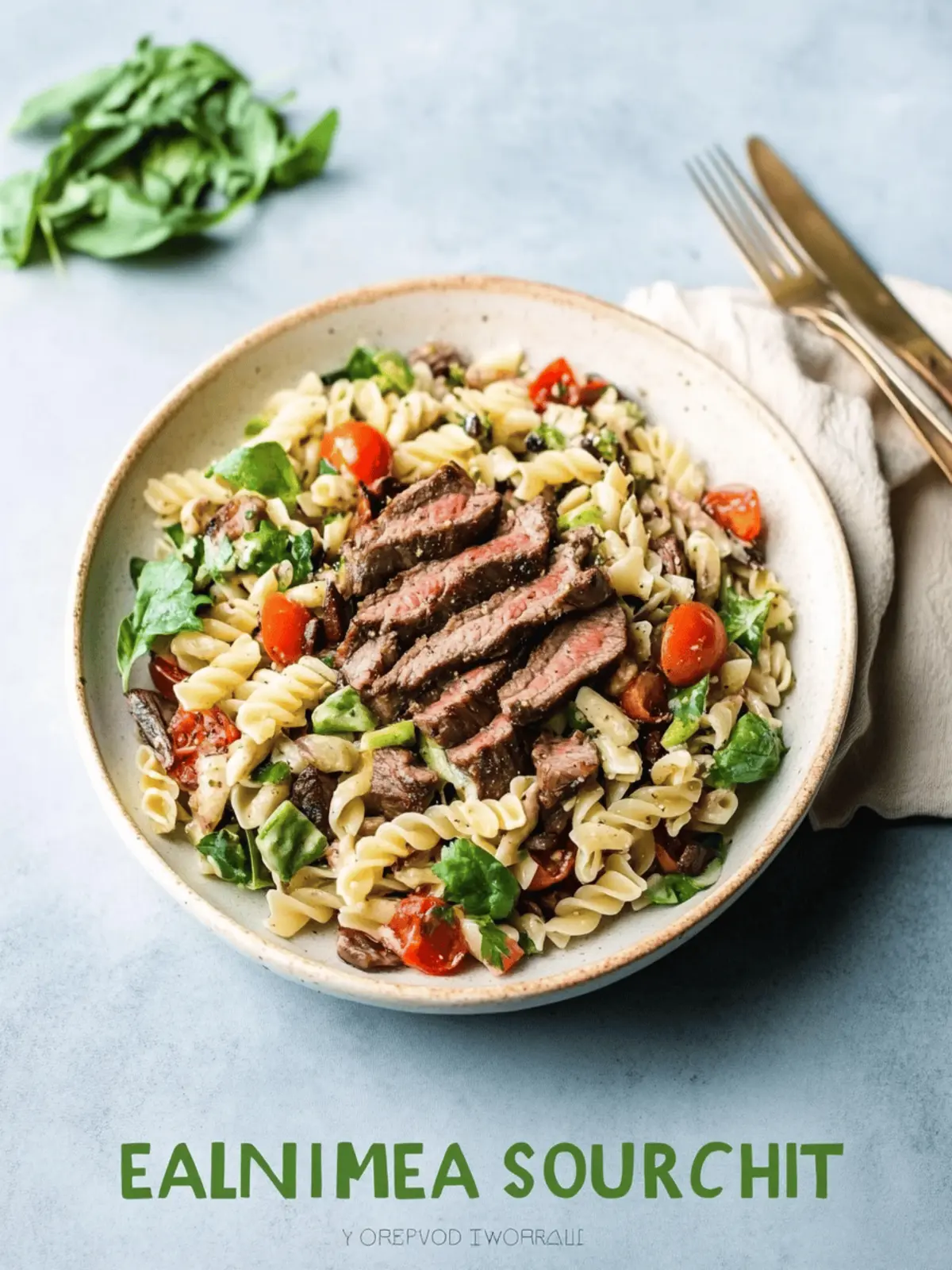 steak pasta salad