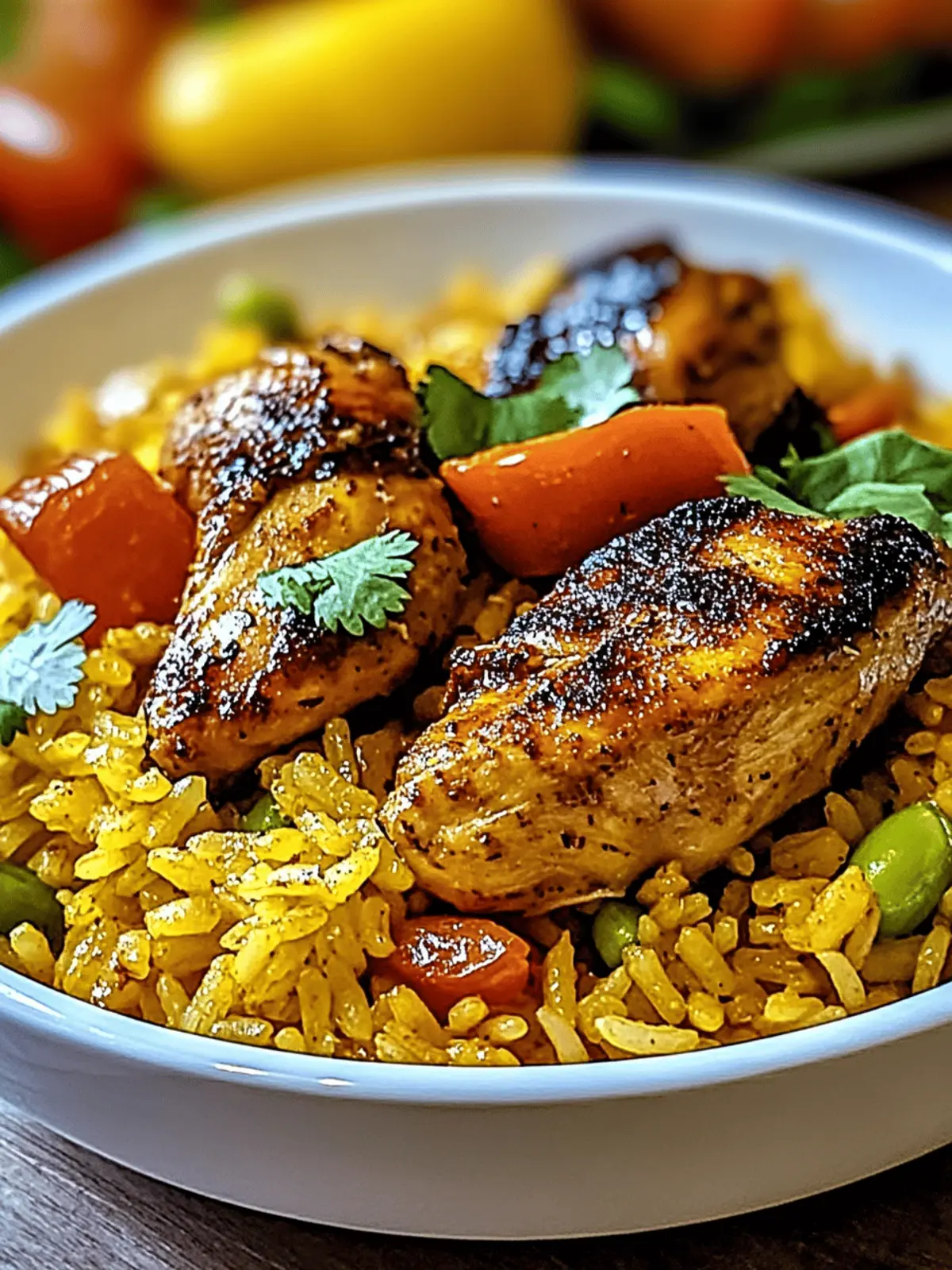 Caribbean Chicken and Rice