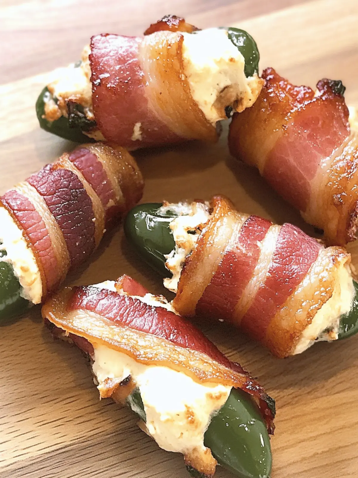 Bacon Wrapped Jalapeno Poppers