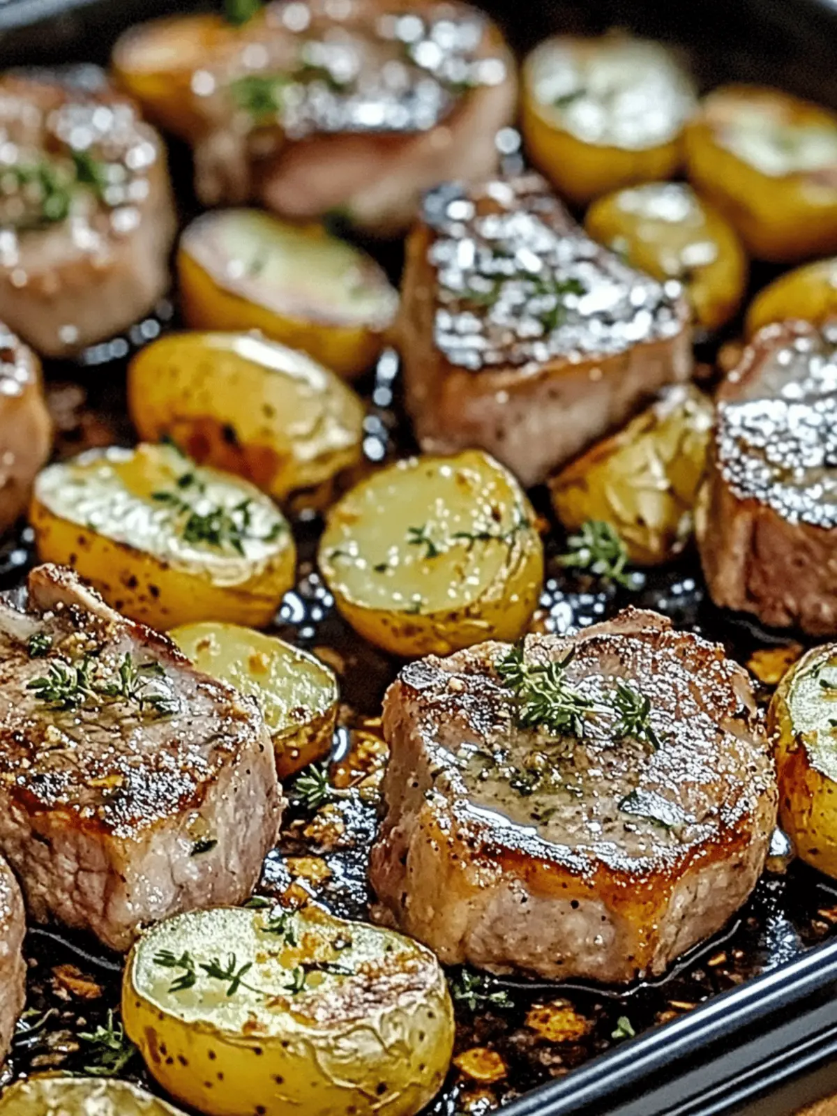 Sheet Pan Pork Chops and Potatoes: Easy 30-Minute Delight