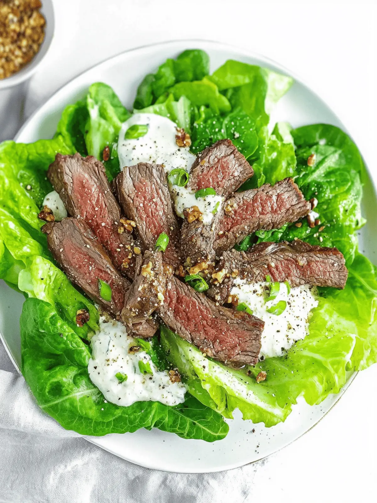 Best Caesar Salad with Steak Recipe