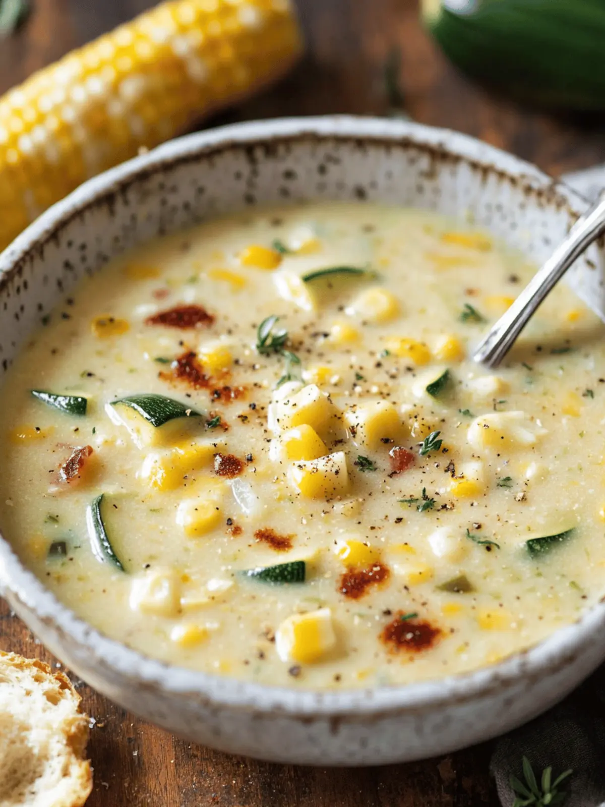 Delicious Summer Corn and Zucchini Chowder Recipe You’ll Love