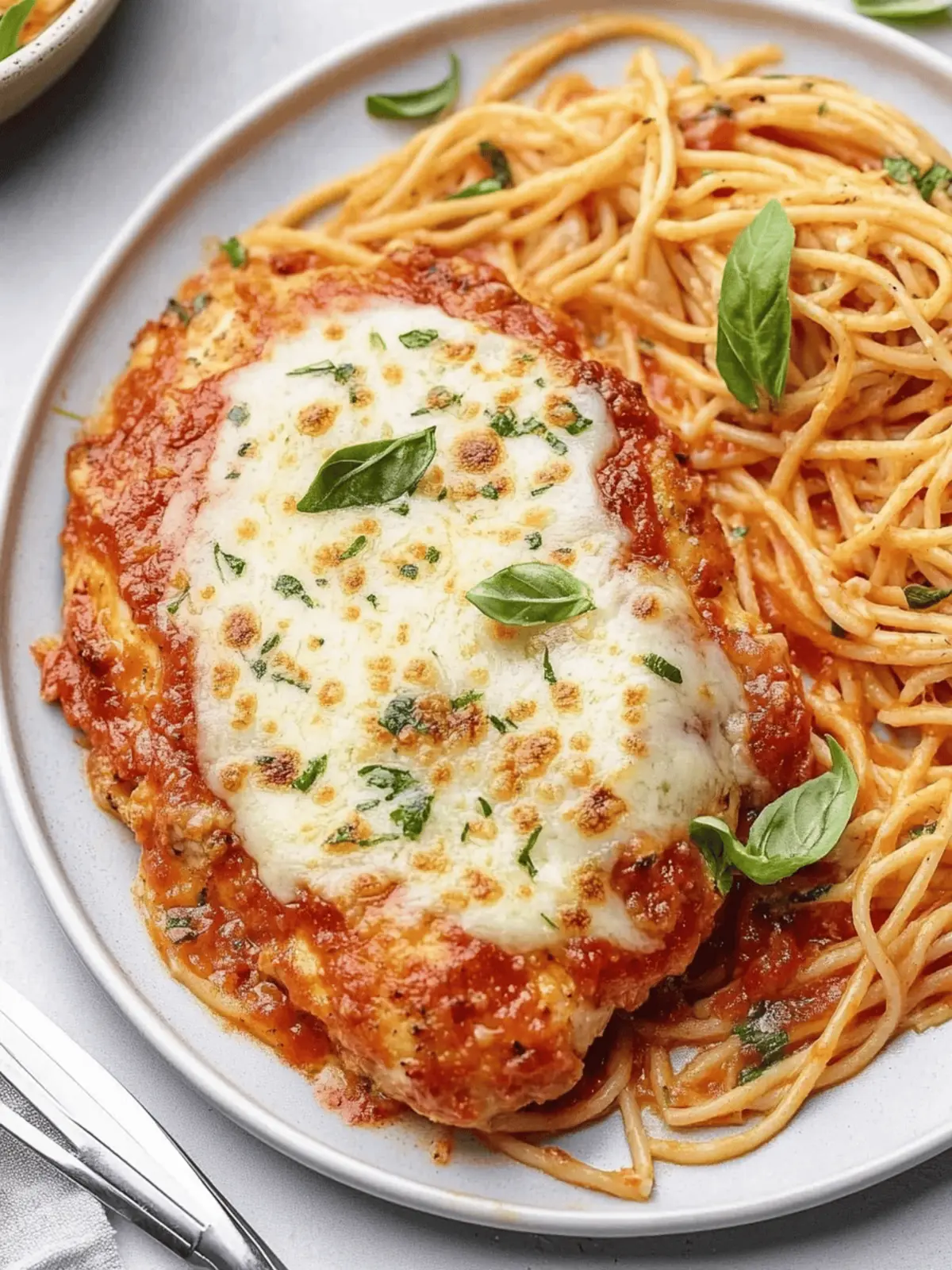 Healthy Baked Chicken Parmesan: Crispy Delight Without Guilt