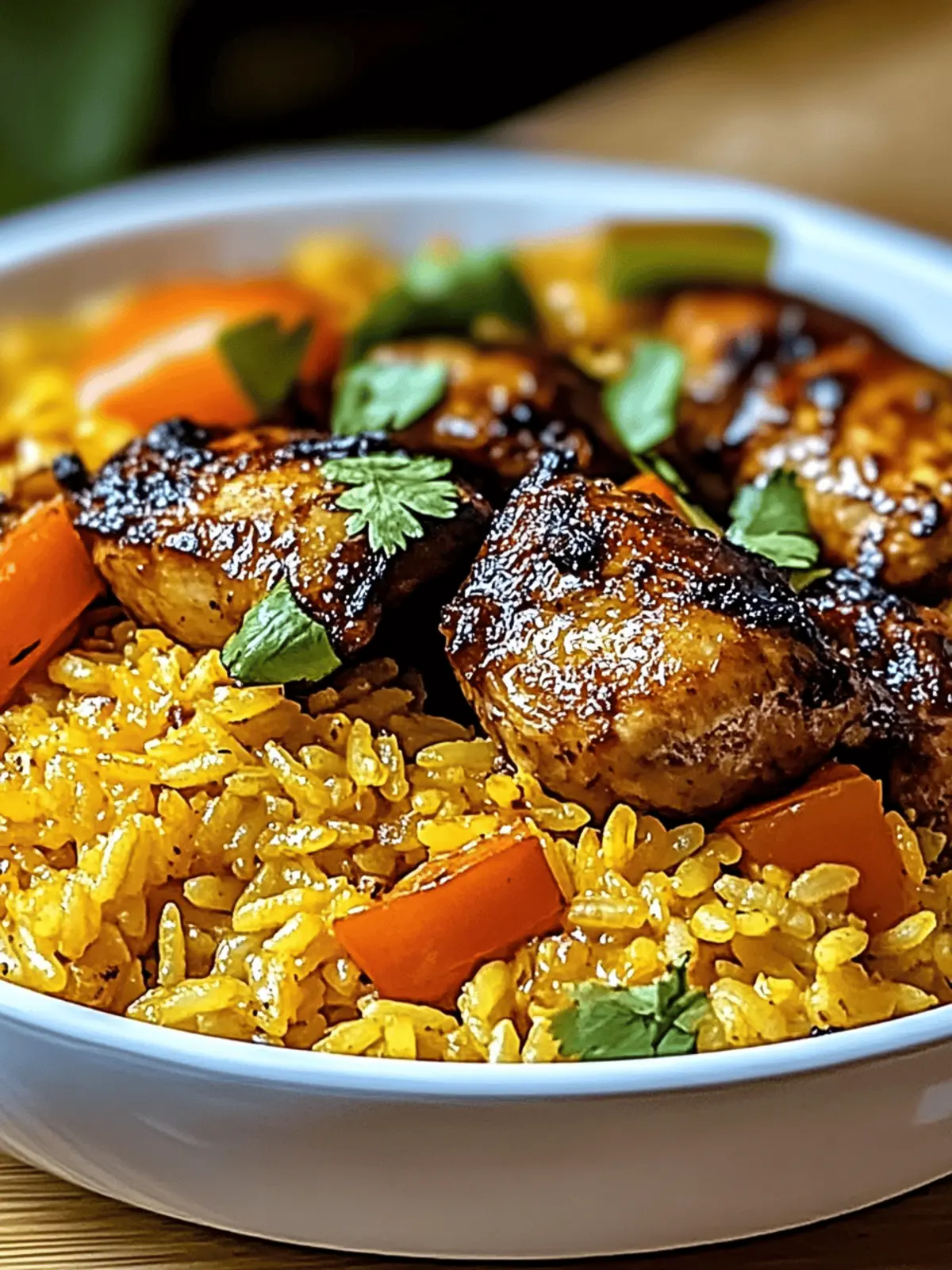 Caribbean Chicken and Rice