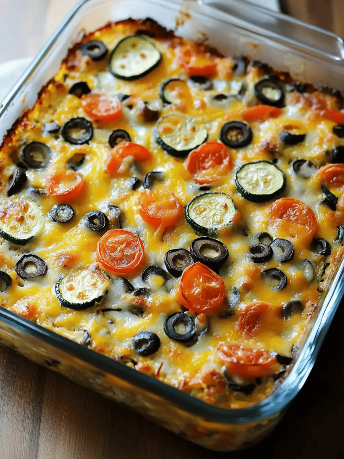 Tex-Mex Zucchini Bake: Easy, Cheesy, and Veggie-Packed!