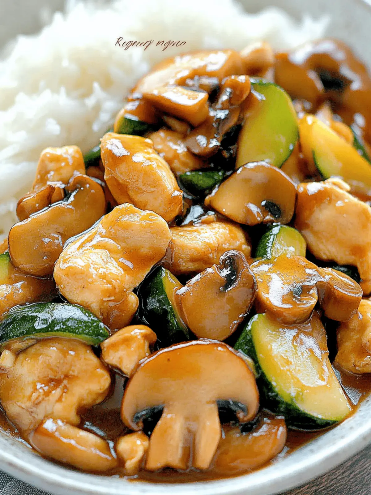 Panda Express Mushroom Chicken Copycat