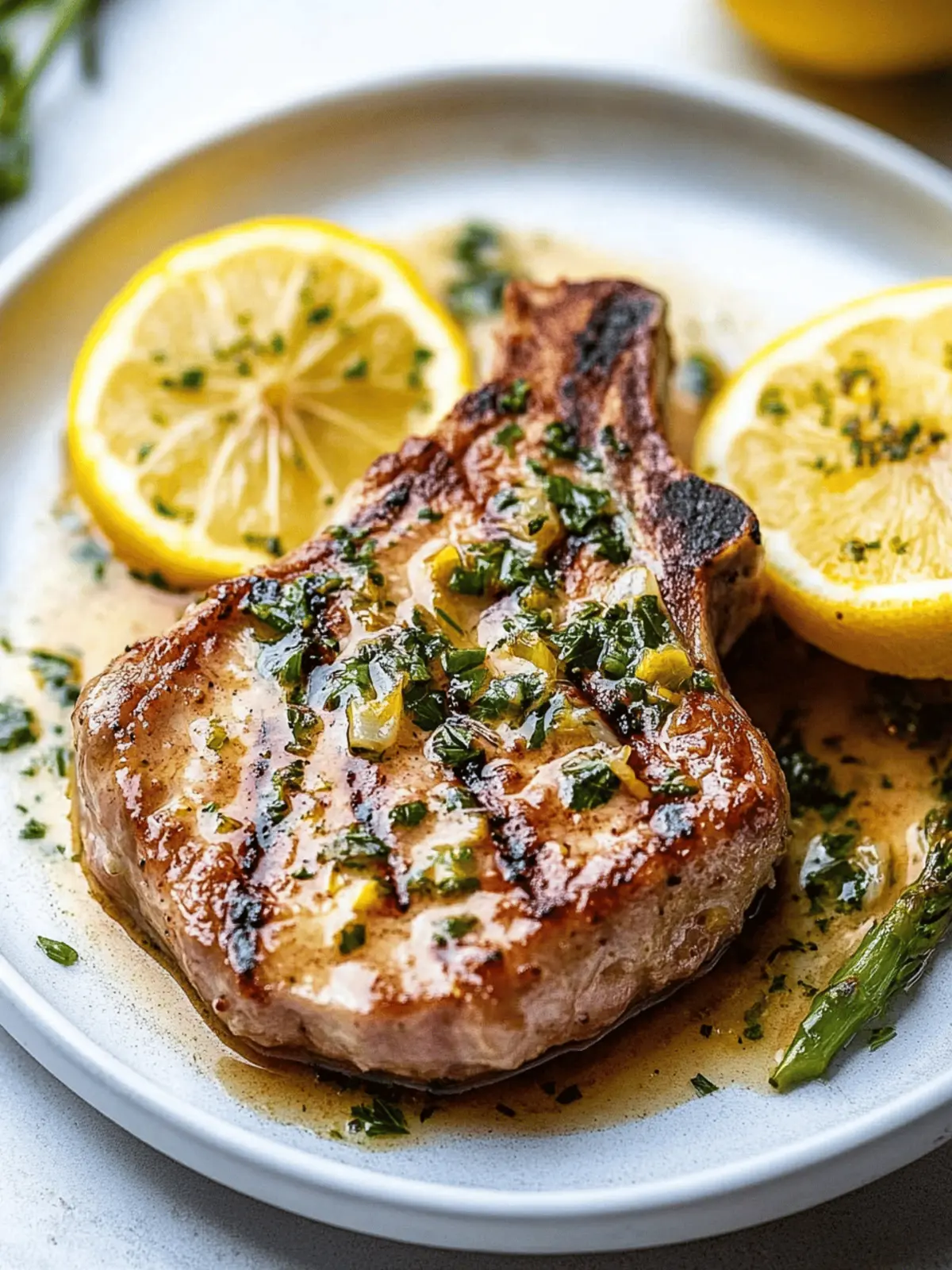 Savor Juicy Lemon Butter Pork Chops in Just 30 Minutes