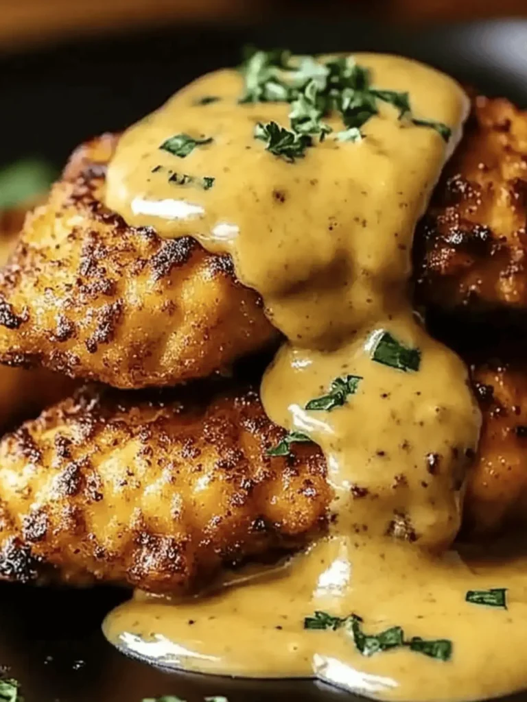 Pretzel Chicken with Mustard-Cheddar Sauce: An Amazing Ultimate Recipe