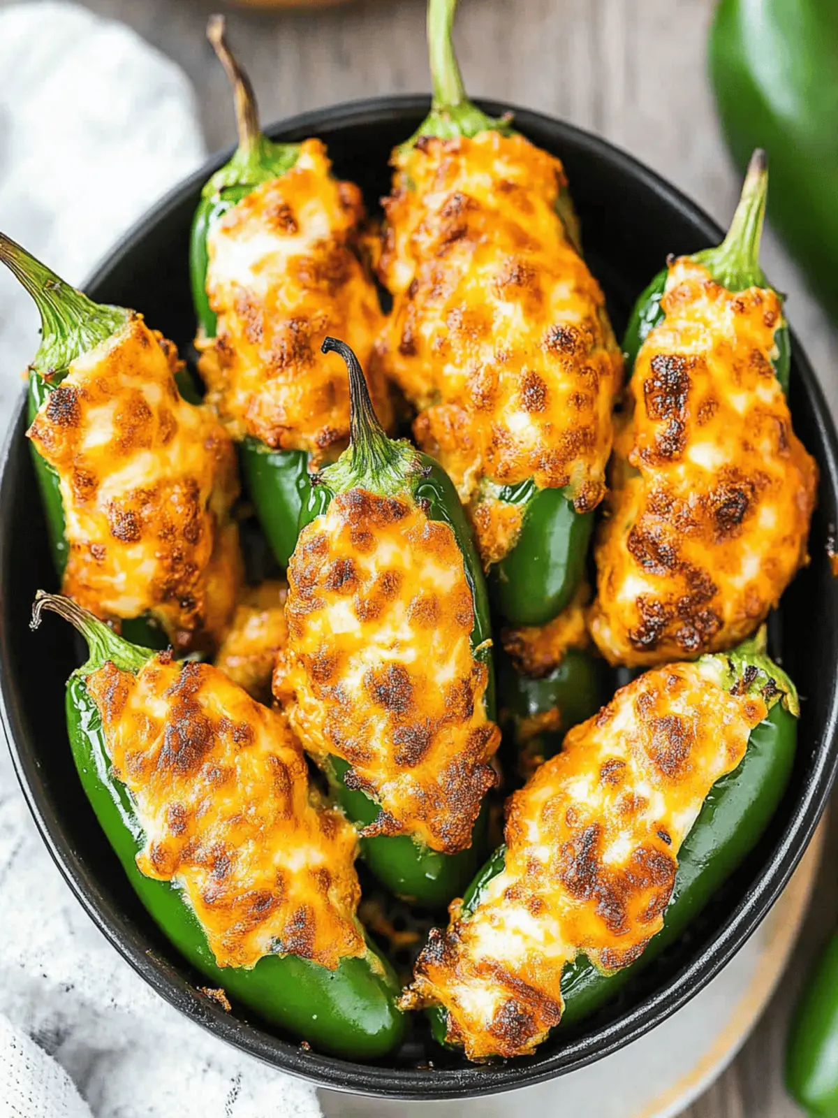 Air Fryer Jalapeno Poppers