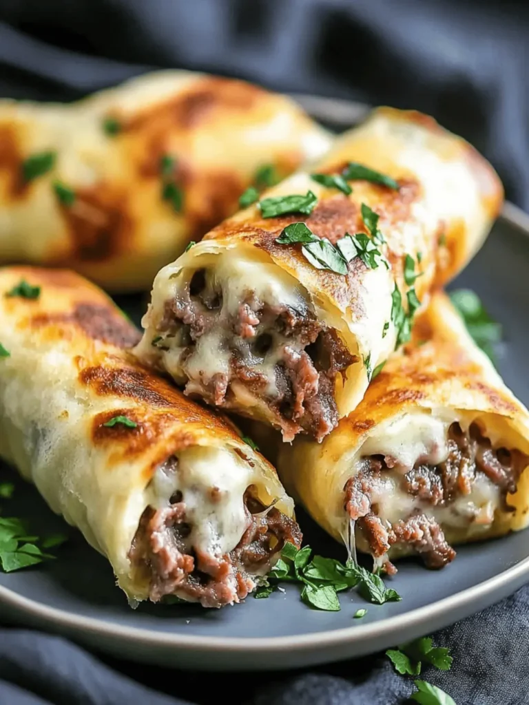 Keto Philly Cheesesteak Rolls – So Tasty & Easy To Make