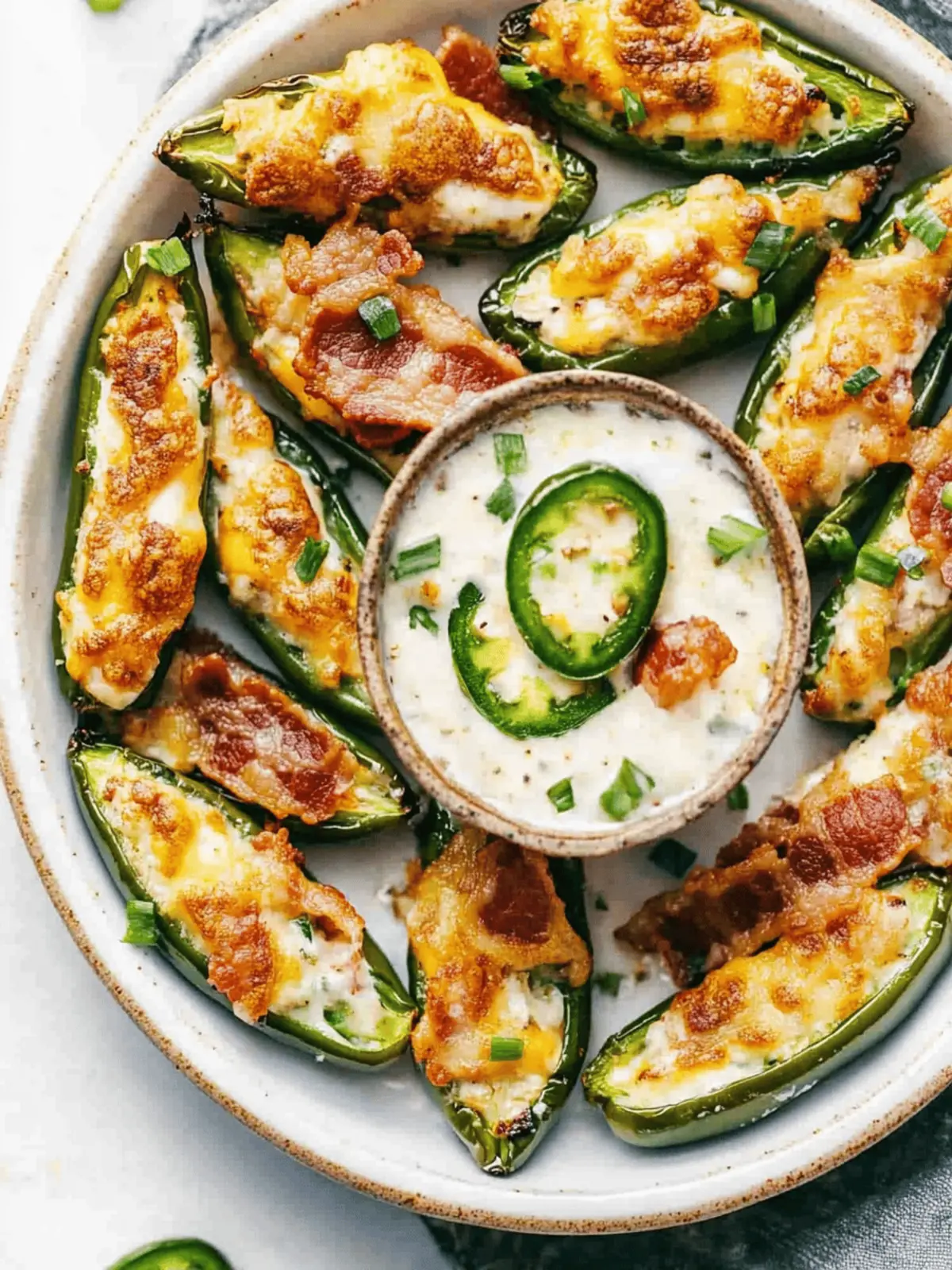 Jalapeño Poppers Recipe with Bacon