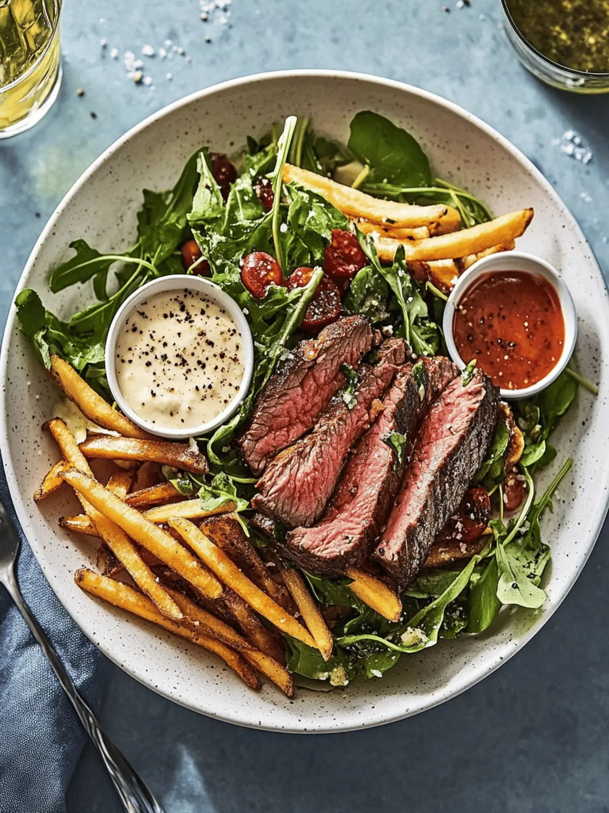 Steak Frites Salad
