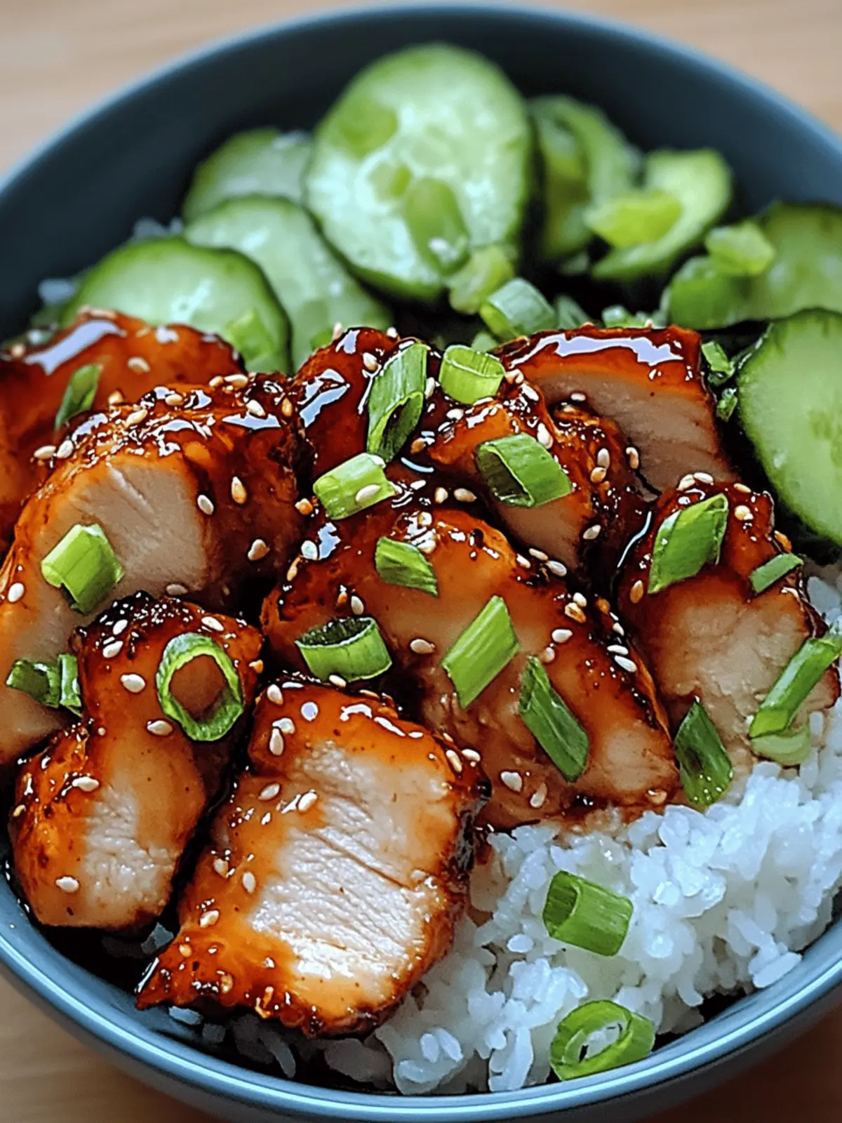Sticky Honey Gochujang Chicken (Air Fried or Baked)