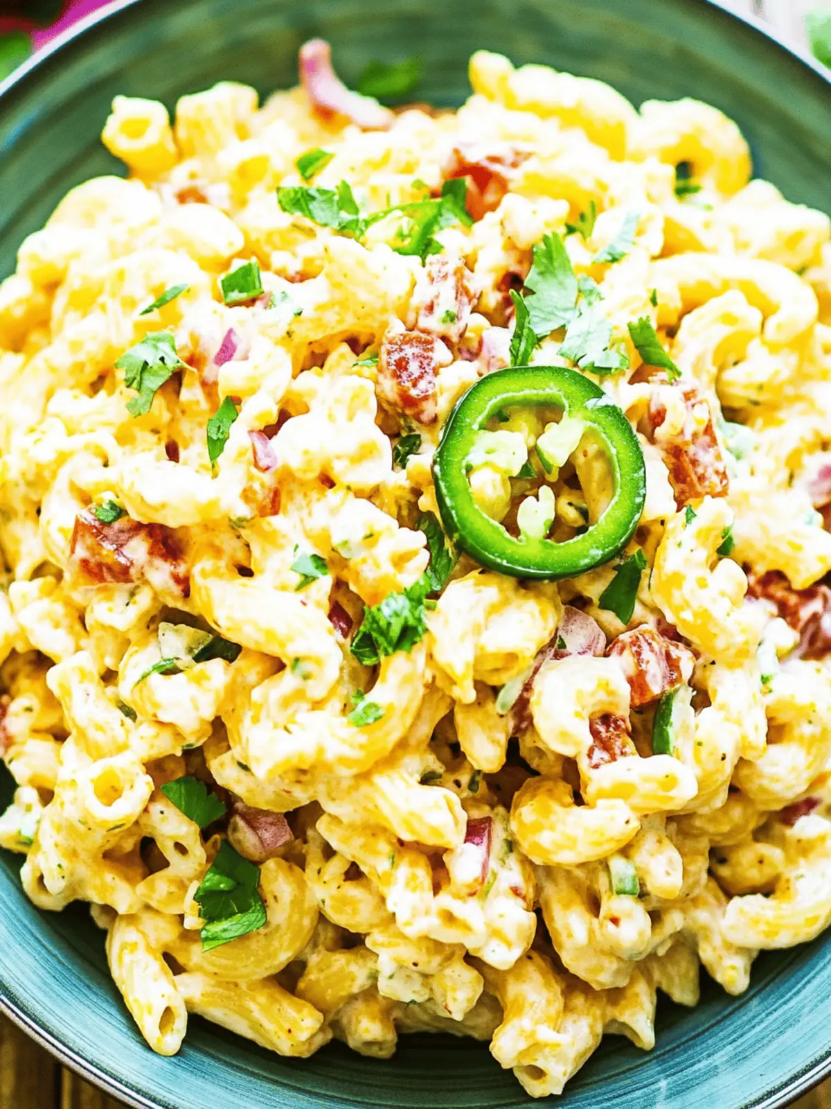 Jalapeno Popper Pasta Salad