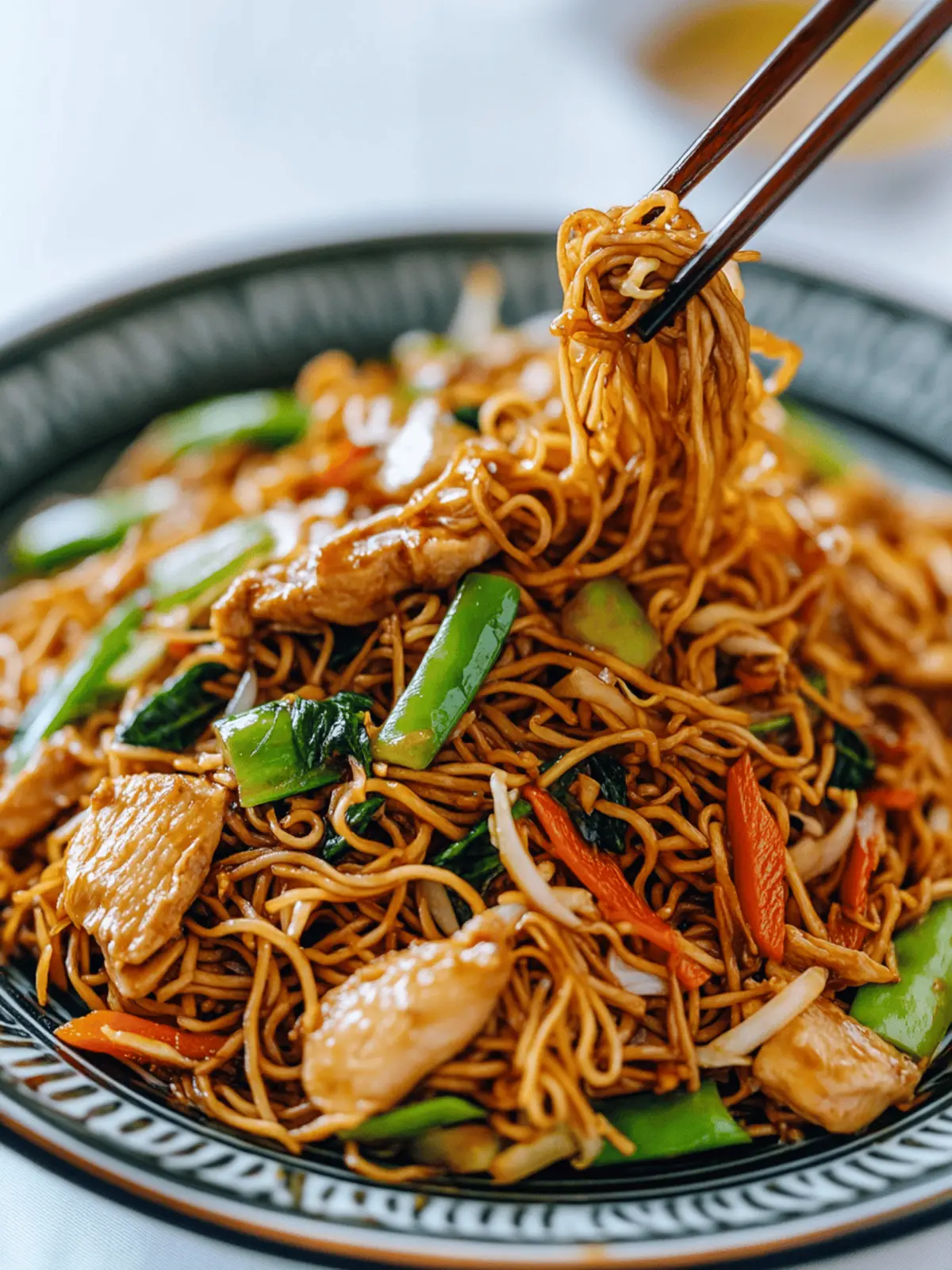 Chicken Chow Mein